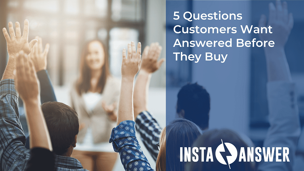 5 Questions Customers Want Answered Before They Buy Featured