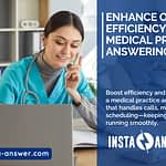 Enhance Office Efficiency with a Medical Practice Answering Service