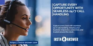Capture every opportunity with seamless 247 call handling