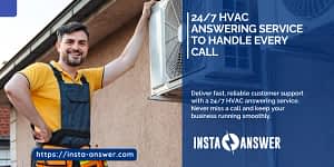247 HVAC Answering Service to Handle Every Call