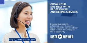 Grow Your Business with Professional Answering Services
