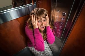 ELEVATOR ENTRAPMENT WHEN CONNECTION COUNTS
