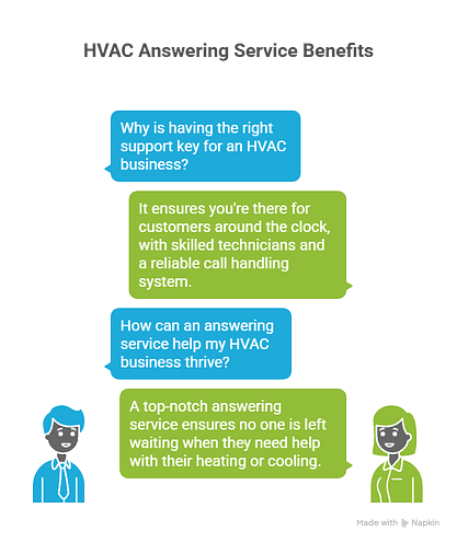Best Answering Service for HVAC Company Calls