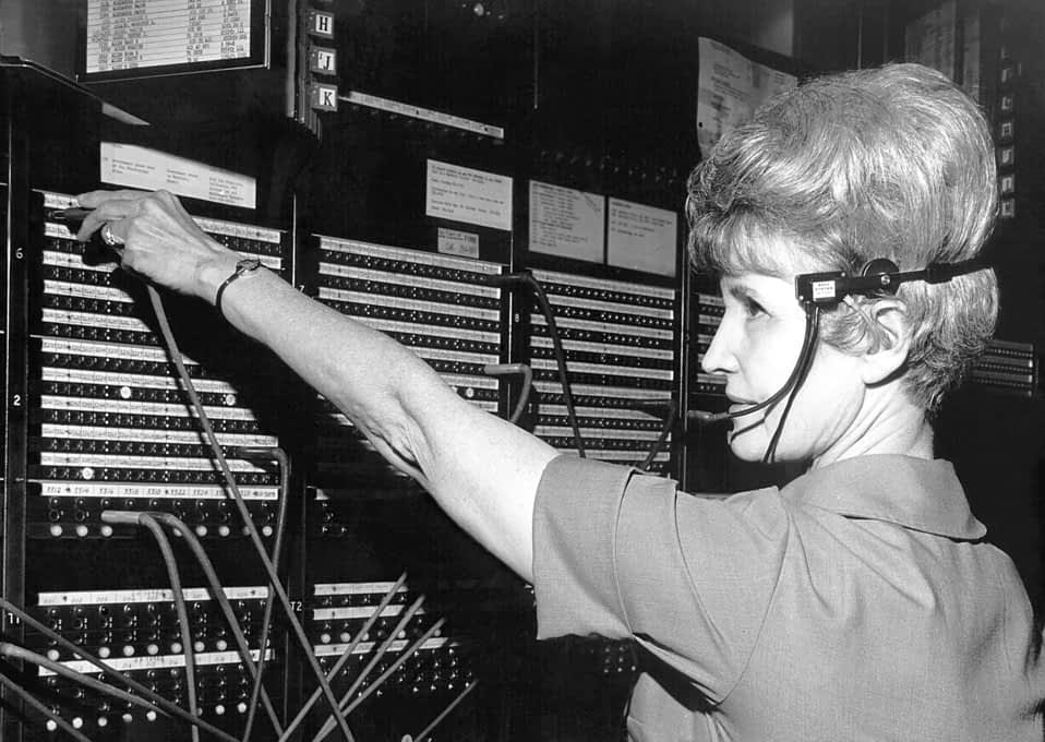 Old School Switchboard Operator