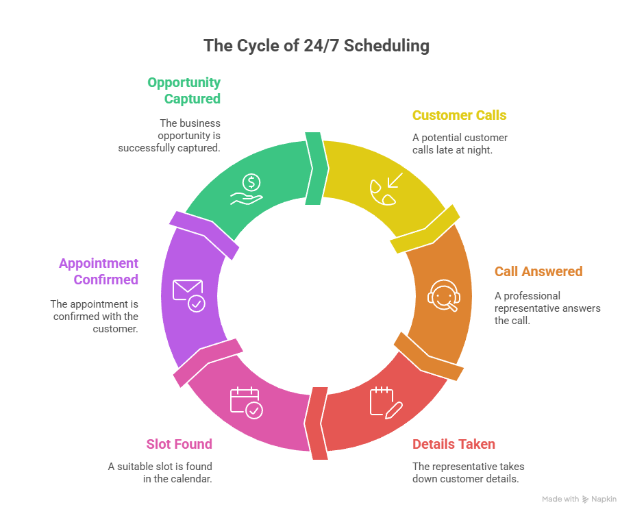 How Answering Service Appointment Scheduling Ensures Reliable 247 Scheduling Service Coverage How Answering Service Appointment Scheduling Ensures Reliable 247 Scheduling Service Coverage