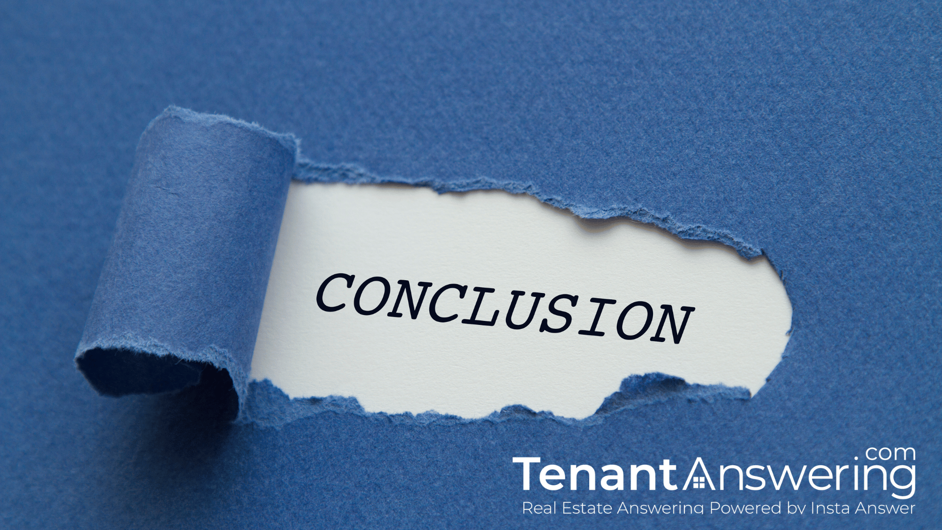 Conclusion Tenant Answering Service Conclusion Tenant Answering Service